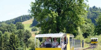 Solardraisine (Foto: Überwaldbahn)