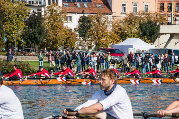 Achter-Regatta auf dem Neckar in Heidelberg (Foto: Uli Hillenbrand)