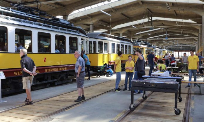 Historisches Straßenbahn-Depot (Foto: Jürgen Schurr)