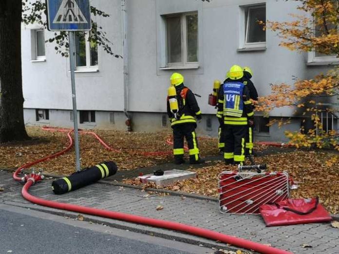 Feuer in einem Keller - Bild: Feuerwehr Frankfurt am Main Feuer in einem Keller - Bild: Feuerwehr Frankfurt am Main