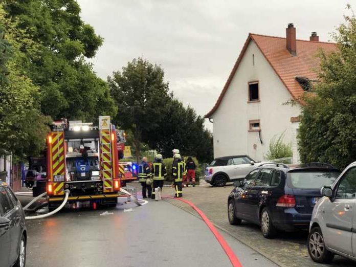 Einsatz der Feuerwehr Weinheim