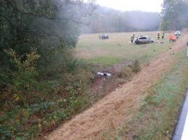 Unfallstelle Rockenhausen