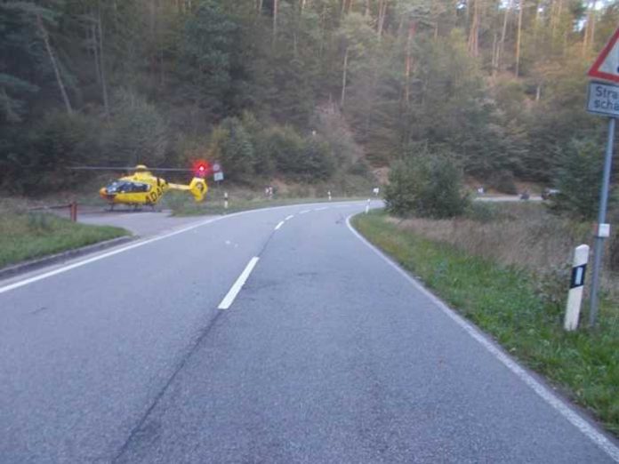 Rettungshubschrauber im Einsatz