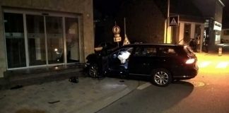 Das Ende einer Alkoholfahrt - Unfallstelle in Hochspeyer