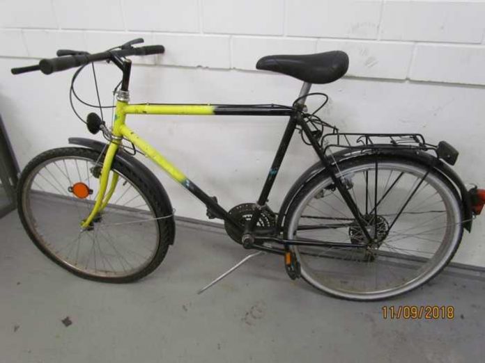 Eigentümer dieses Fahrrades gesucht Eigentümer dieses Fahrrades gesucht