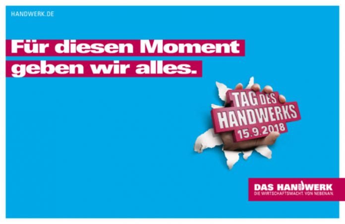 Tag des Handwerks (Quelle: Deutscher Handwerkskammertag e.V.) Tag des Handwerks (Quelle: Deutscher Handwerkskammertag e.V.)