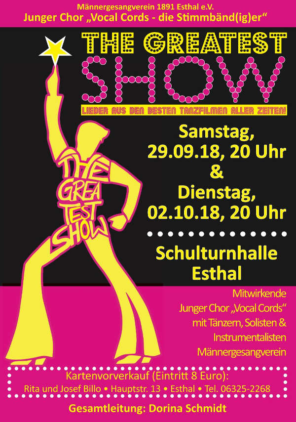 Junger Chor Veranstaltungshinweis