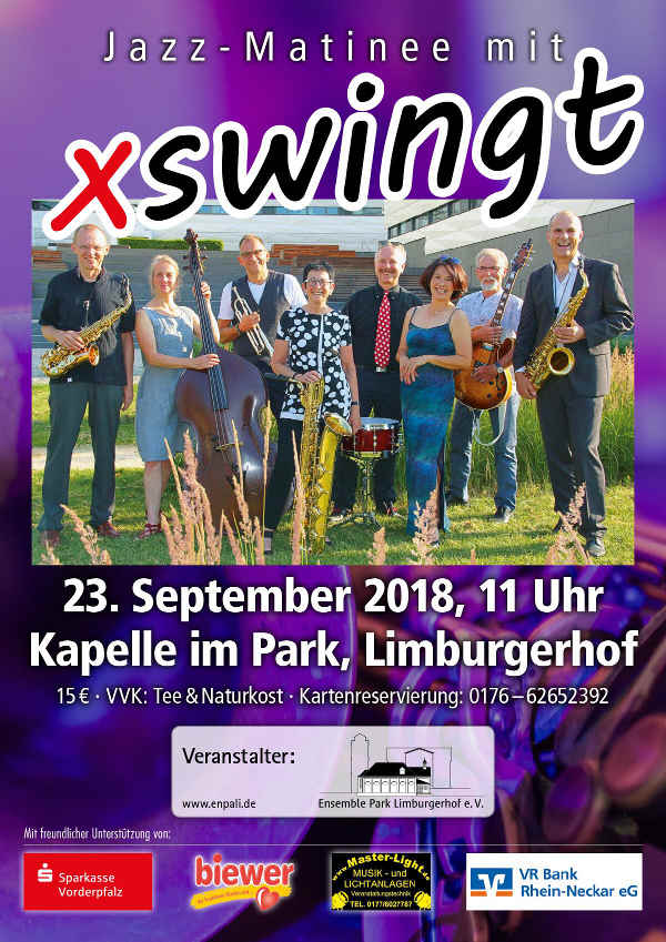 Jazz-Matinee mit xswingt Veranstaltungshinweis