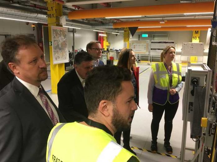 Amazon Frankenthal - Auf dem Robotics Floor Amazon Frankenthal - Auf dem Robotics Floor