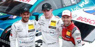 Gary Paffett, Paul Di Resta, René Rast (Foto: ITR GmbH)