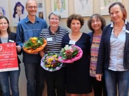 v.l. Yvonne Prähauser, Peter Lichtenthäler, Bärbel Morsch, Karola Marg, Gabriele Bandt, Ute Schleh.