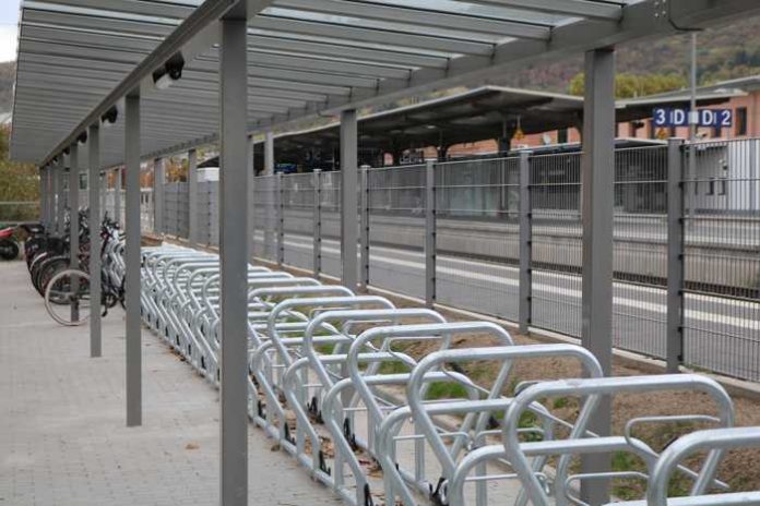 Neue Fahrradständer - Foto: Stadt Weinheim Neue Fahrradständer - Foto: Stadt Weinheim