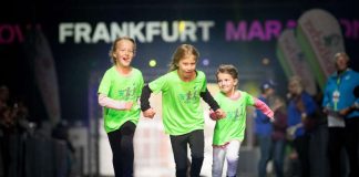 Großer Sport für die Kleinen (Foto: Mainova Frankfurt Marathon)