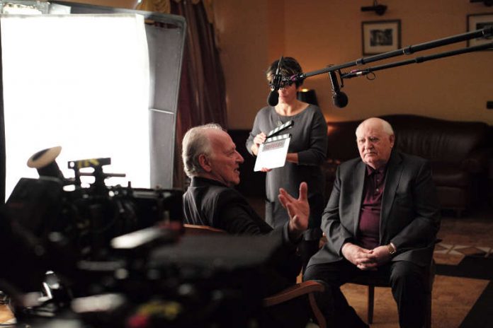 Werner Herzog und Michail Gorbatschow (Foto: DOK Leipzig / Lena Herzog)