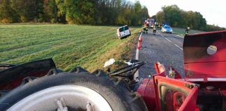 Traktor Unfall