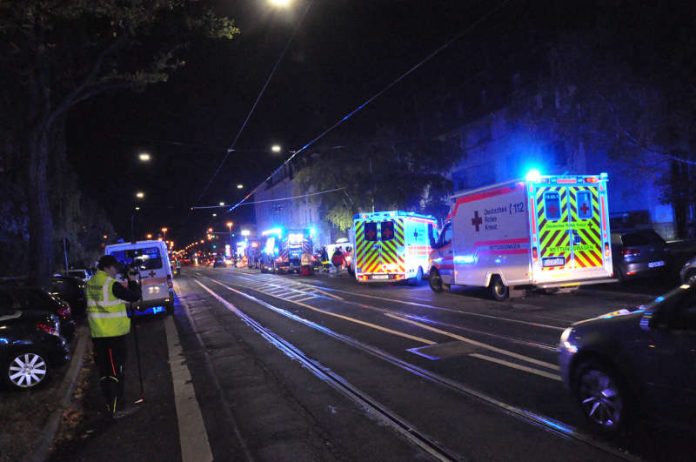 Einsatz in der Frankfurter Straße (Foto: Feuerwehr Darmstadt)