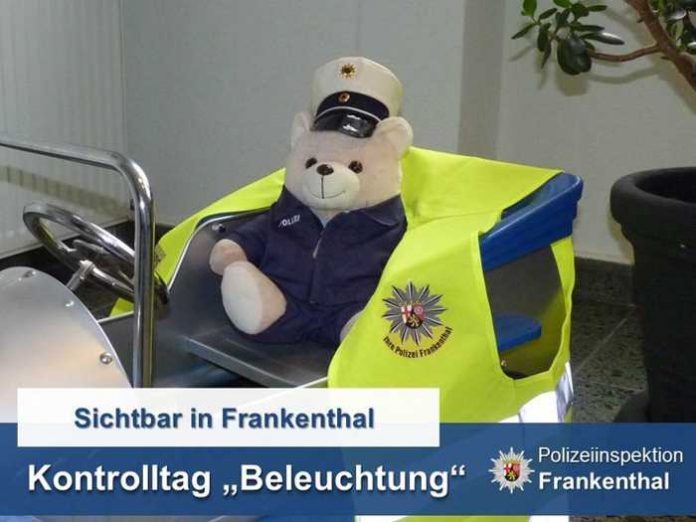 Aktion der Polizei Frankenthal