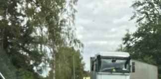 Gespann des Unfallverursachers