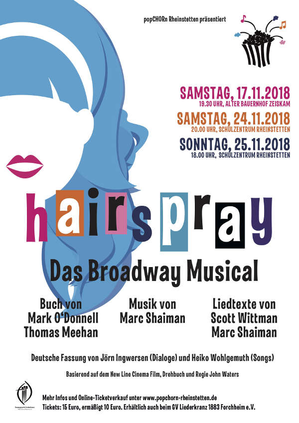 Das bekannte Broadway-Musical „Hairspray“ spielt im Baltimore der 1960er-Jahre und ist mit seiner Geschichte rund um Diskriminierung und Toleranz heute so aktuell wie eh und je. (Foto: popCHORn)