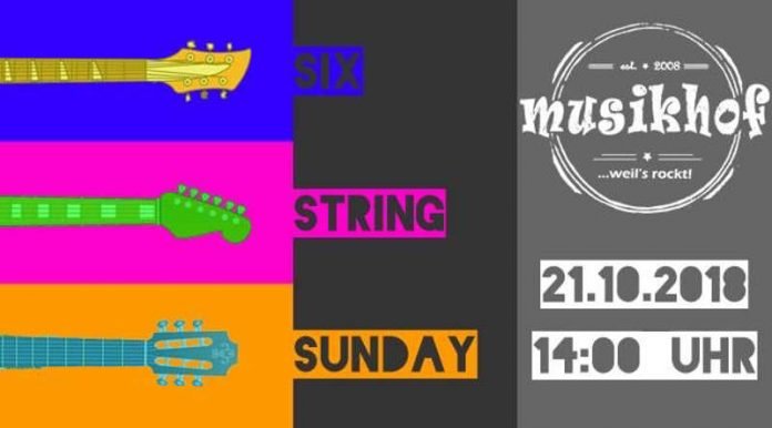 Six String Sunday (Quelle: Musikhof Mußbach) Six String Sunday (Quelle: Musikhof Mußbach)