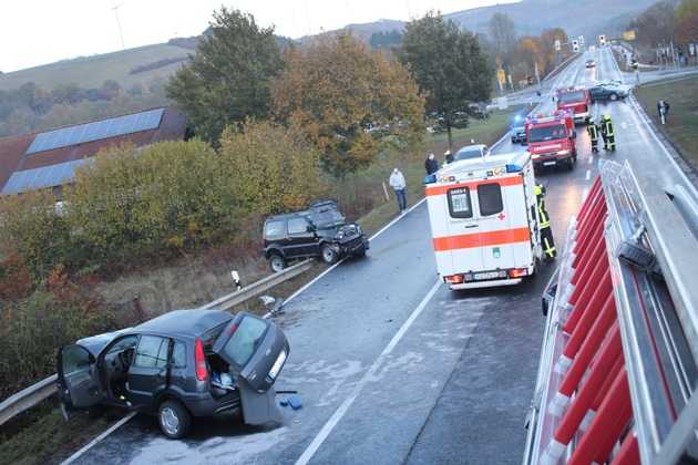 Übersicht Unfallstelle