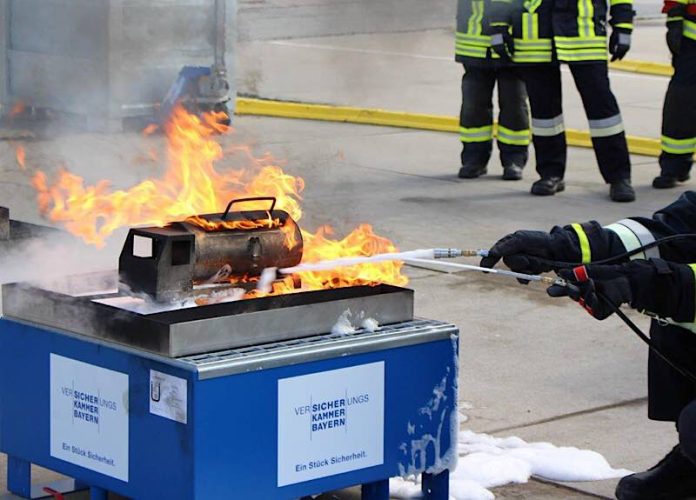 Der Schaumtrainer (Foto: Feuerwehr Frankenthal)