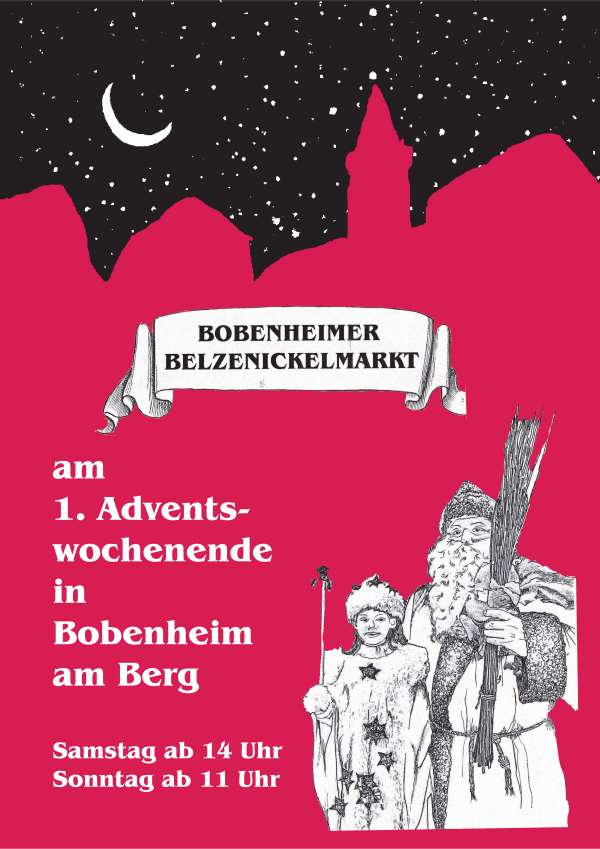 Belzenickelmarkt 2018 Bobenheim am Berg Veranstaltungshinweis