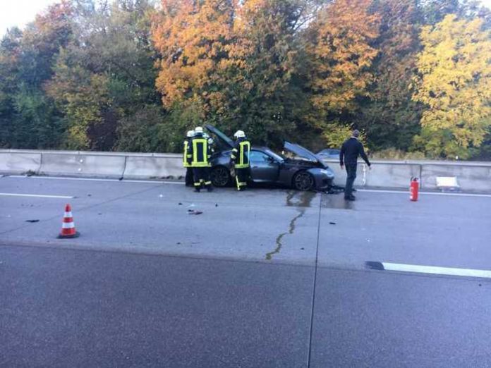 Unfall auf der A5