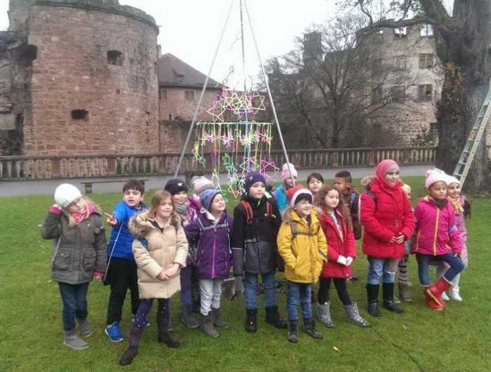 Schloss Heidelberg Event Adventsaktion 2018 Turmschule Leimen Foto-Schlossverwaltung ssg