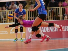 Die Mühe vergebens: VCW verliert gegen Münster (Foto: Detlef Gottwald)