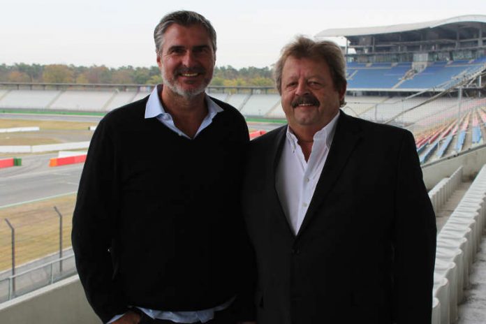 v.l.: Uli Roth und Georg Seiler (Foto: Hockenheim-Ring GmbH)