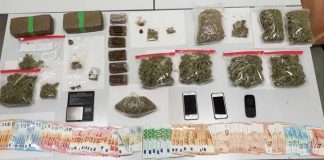 Sichergestellte Drogen