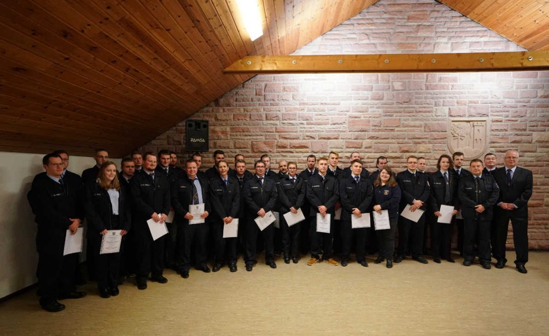 Lambrecht Feuerwehr Jahreshauptversammlung 2019 (Foto: Holger Knecht)