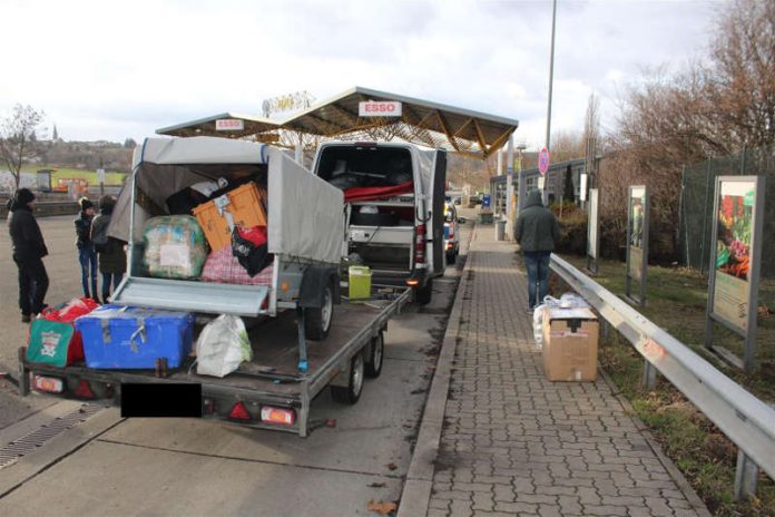 Das Gespann wurde kontrolliert (Foto: Polizei RLP)