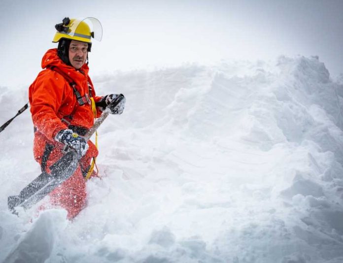 THW: Schnee-Einsatz, Sebastian Birzele