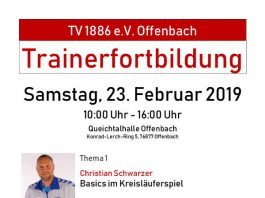 Trainerfortbildung am 23.02.2019 (Quelle: TV Offenbach)