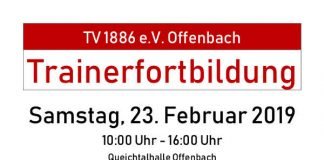 Trainerfortbildung am 23.02.2019 (Quelle: TV Offenbach)