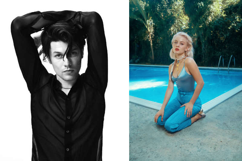 JAMES BAY (Foto: Sarah Piantadosi) und ZARA LARSSON (Foto: Charlotte Rutherford)