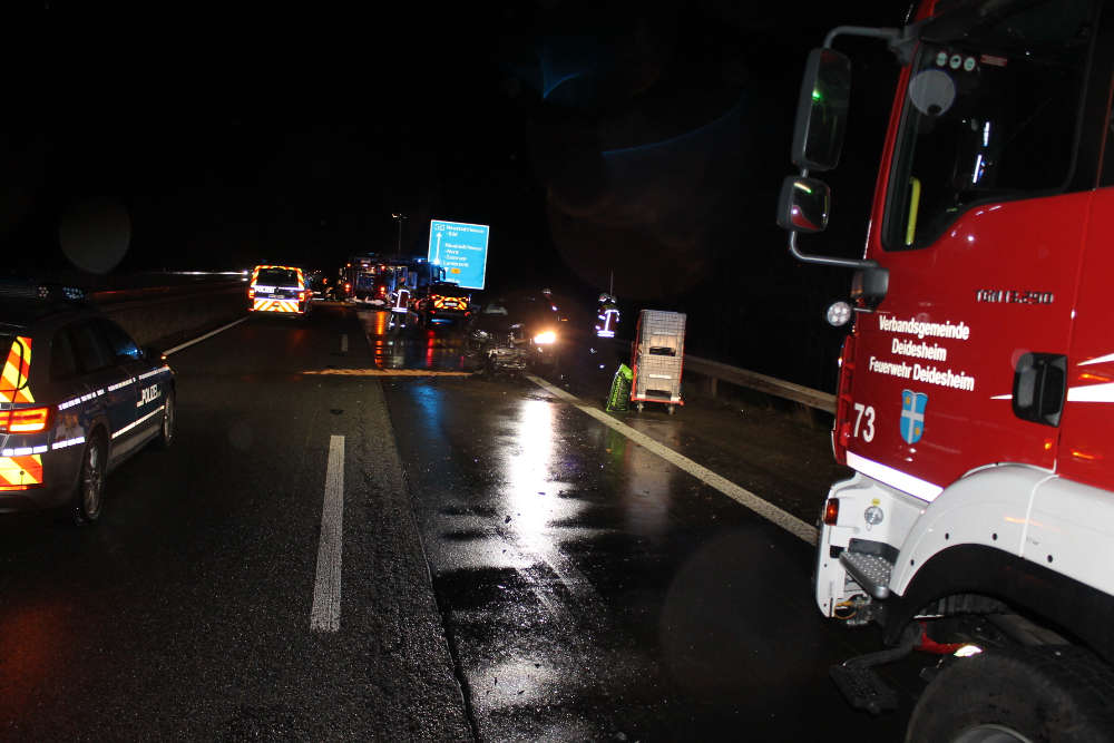 Die Unfallstelle (Foto: Polizei RLP)