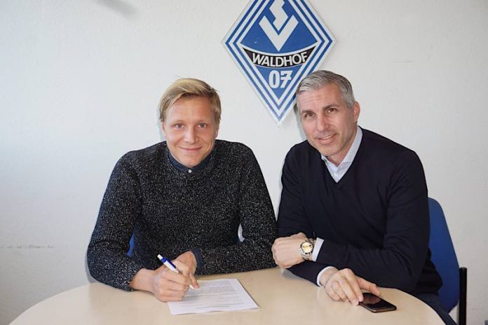 Vertragsverlängerung mit Dorian Diring (Foto: SV Waldhof Mannheim)