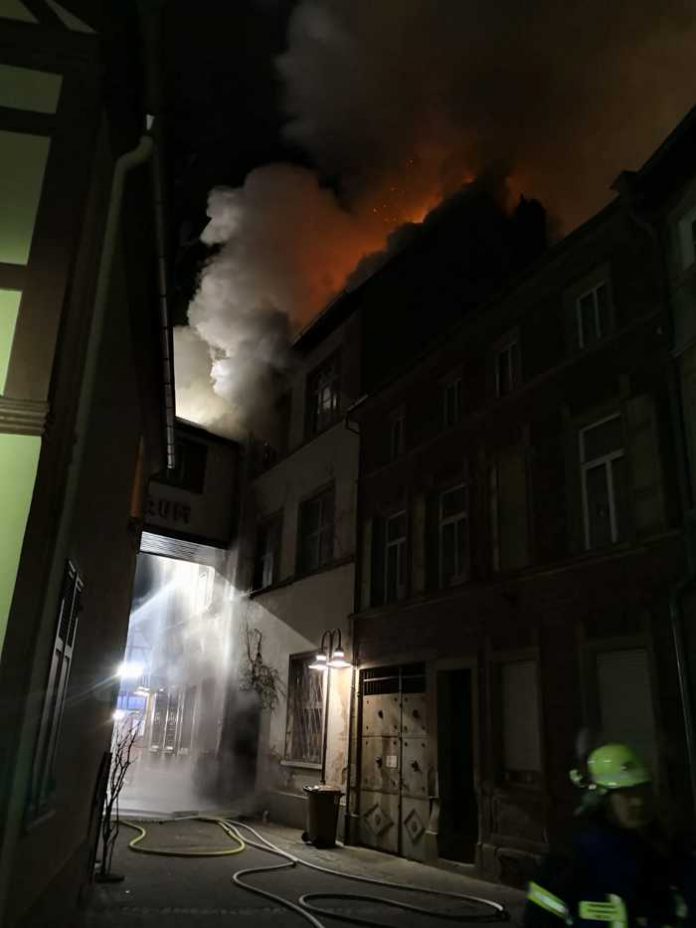 Artikel_Gebäudebrand in der Innenstadt