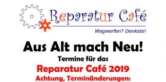 Termine Reparatur Café (Quelle: Stadtverwaltung Neustadt)