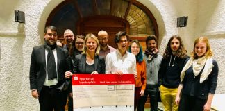 Spendenübergabe (Foto: Stadtverwaltung Neustadt an der Weinstraße)