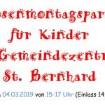 Rosenmontagsparty für Kinder