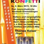 ORGEL-KONFETTI