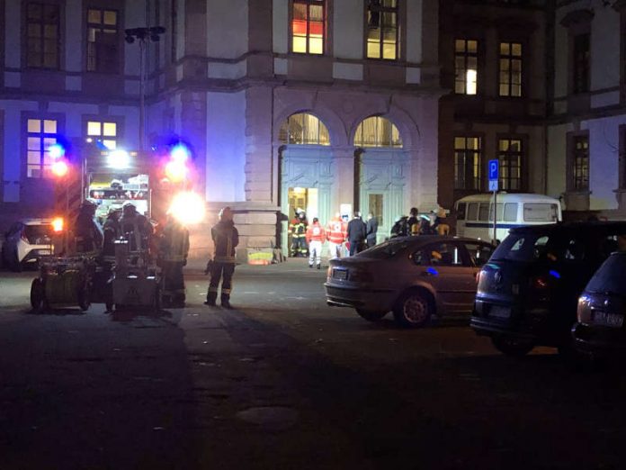 Einsatz in der Volkshochschule (Foto: Feuerwehr Neustadt)