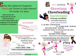 Flyer Schnuppertraining SKG