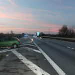 Der beschädigte PKW (Foto: Polizei RLP)