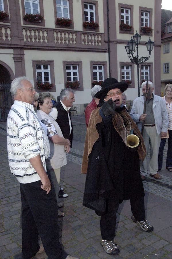 Nachtwächterführung in Neustadt (Foto: Gerhard Steinmetz)