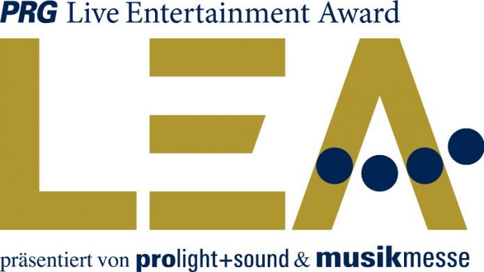 PRG LEA-Logo (Quelle: LEA – Live Entertainment Award Committee e.V.)